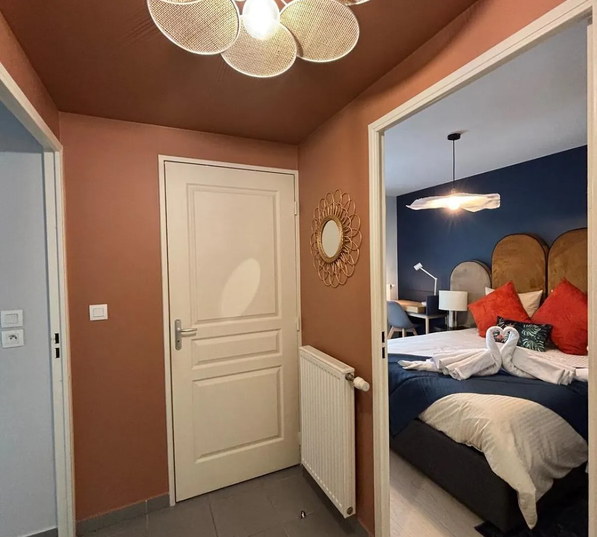 Retro-Chic Elegance With Terrace Near Tramway Apartment Saint-Priest  Saint-Priest (Rhone)